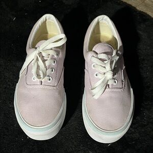 Women's Lavender Canvas Sneakers